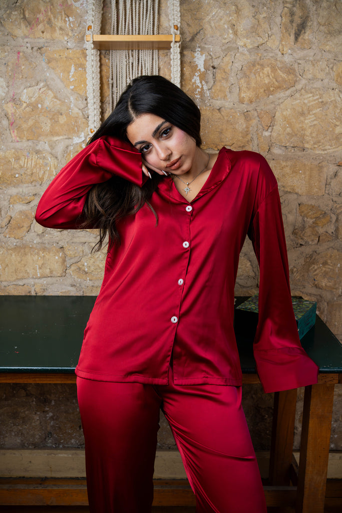 Burgundy PJ