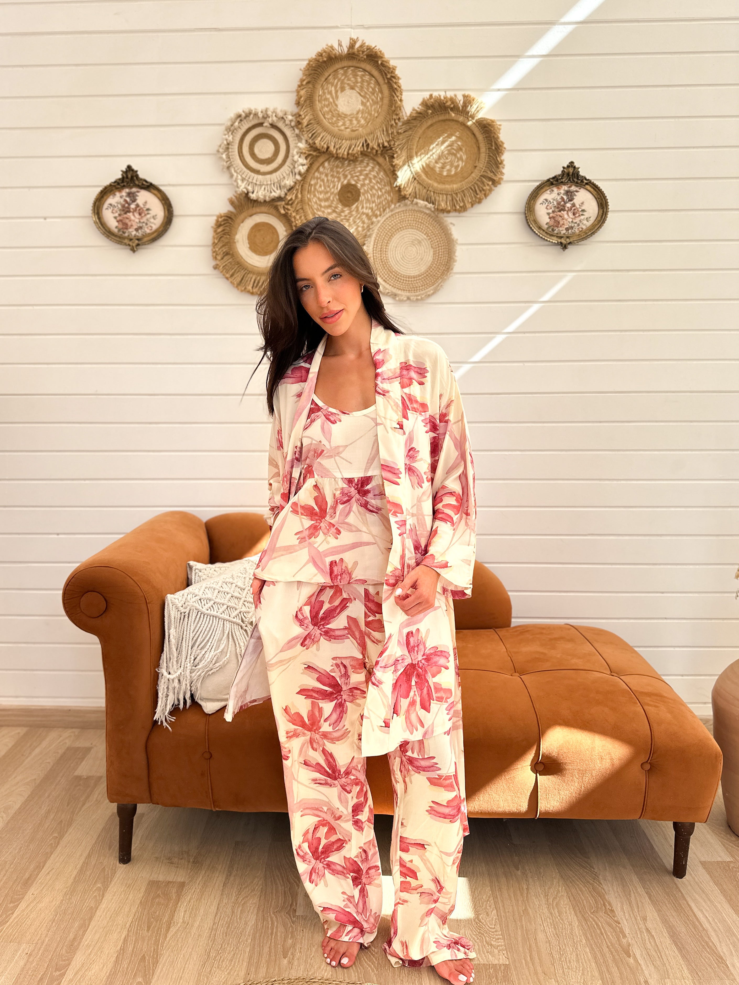 Blush Rose - 3 Pieces PJ