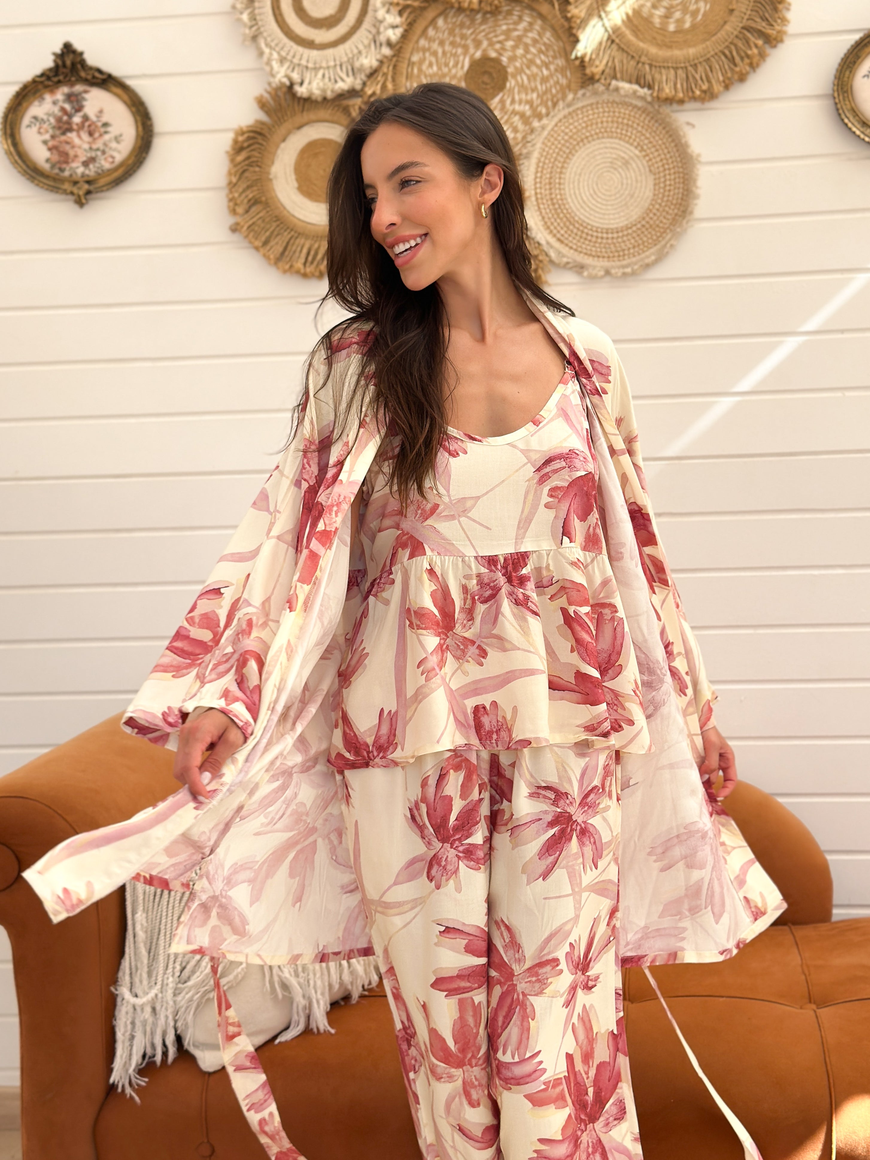 Blush Rose - 3 Pieces PJ
