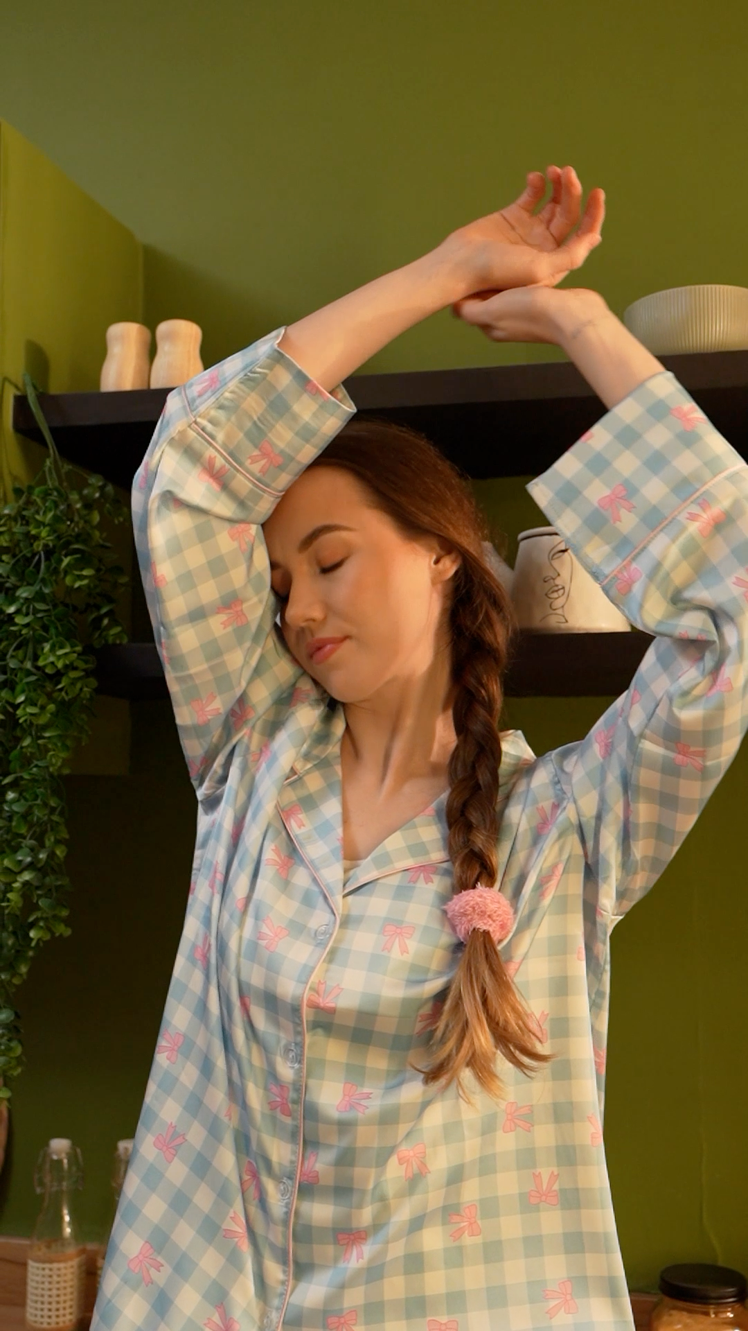 Baby Blue Ribbon Bow PJ