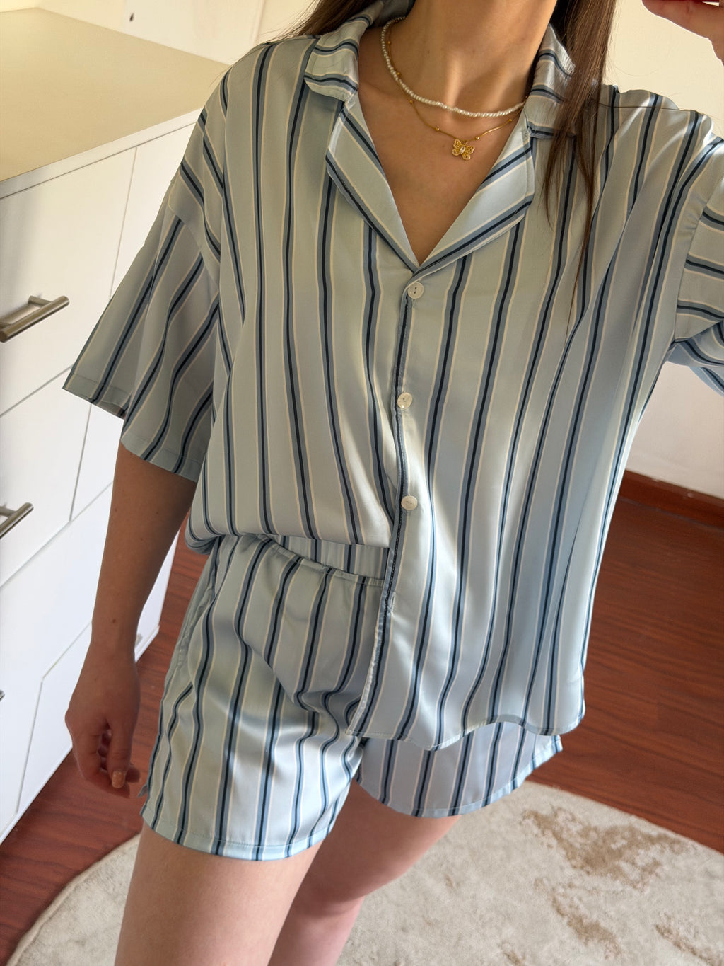 Shades of Blue Shorts PJ