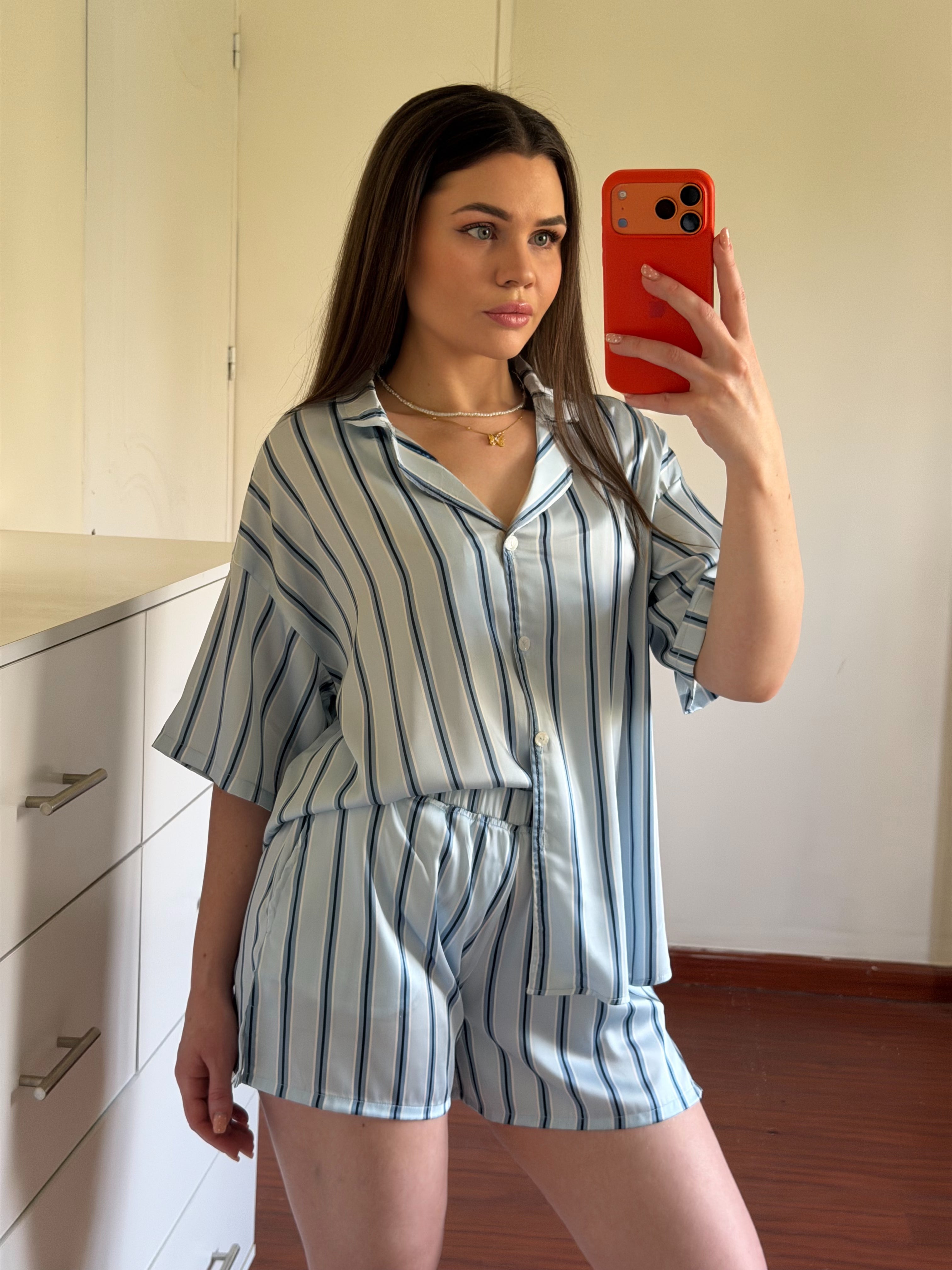 Shades of Blue Shorts PJ